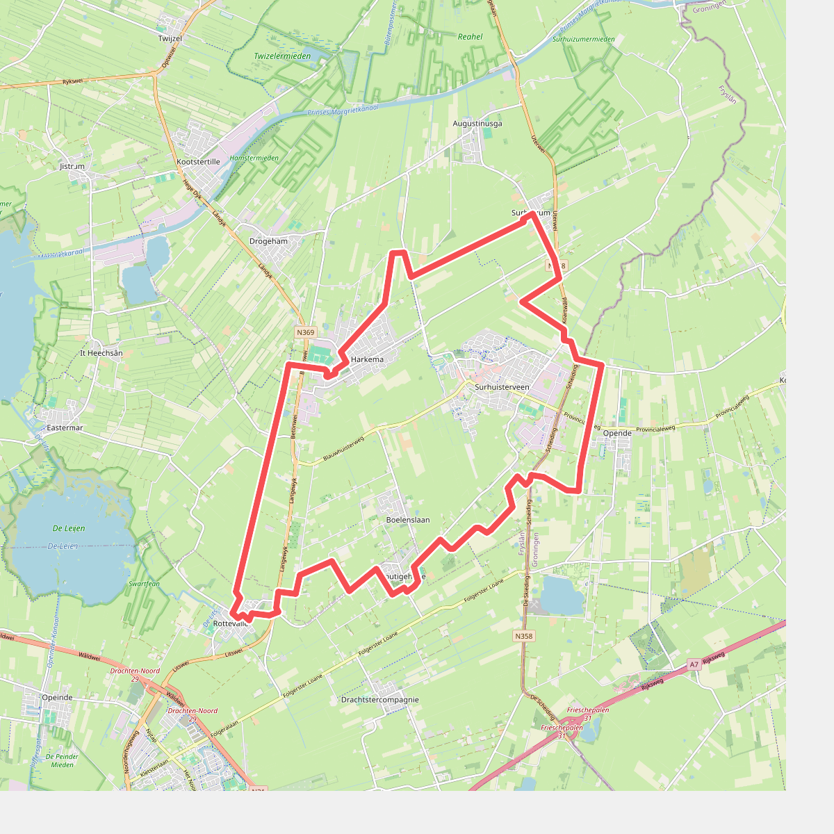 Streekpad Noardlike Fryske Wâlden