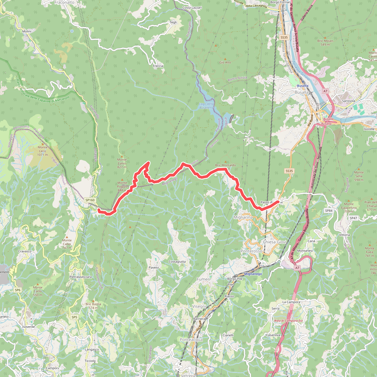 Passo della Bocchetta - Passo dei Giovi