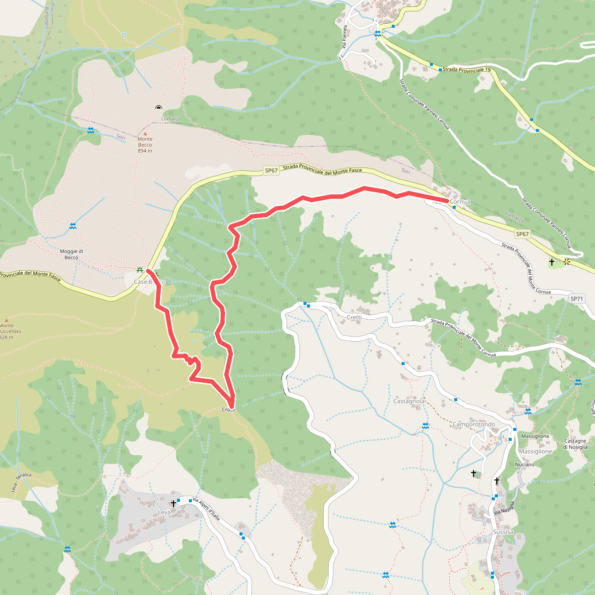 Itinerario Storico Colombiano - Variante ISC1