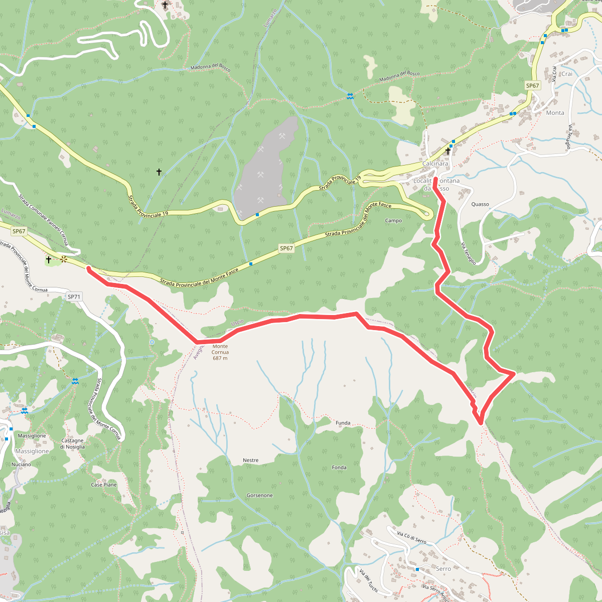 Itinerario Storico Colombiano - Variante ISC1
