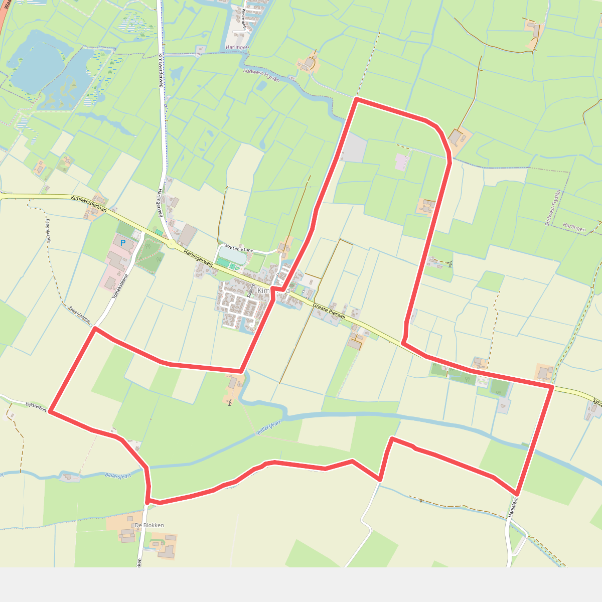 Kuiertocht Kimswerd