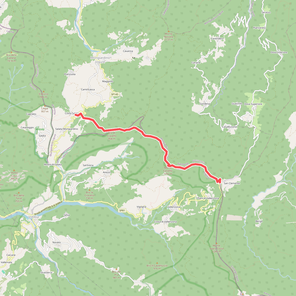Passo di Salata - Cappella di San Fermo