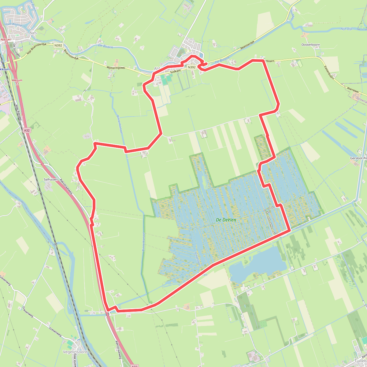 Natuurlijk Aldeboarn | Wandelroute