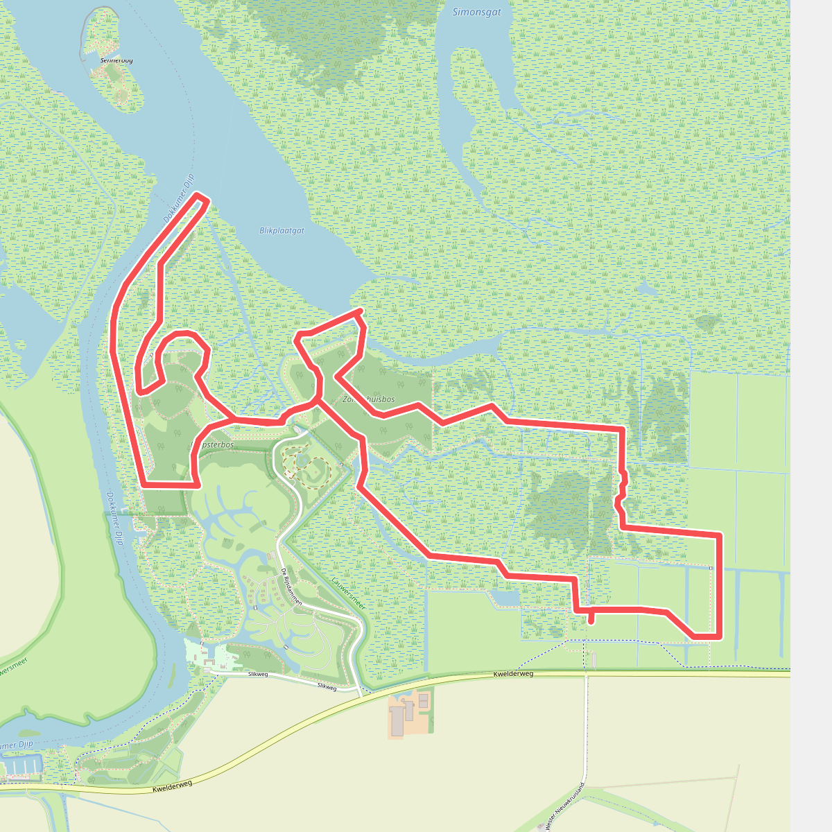 Boswachterspad Kollumeroord