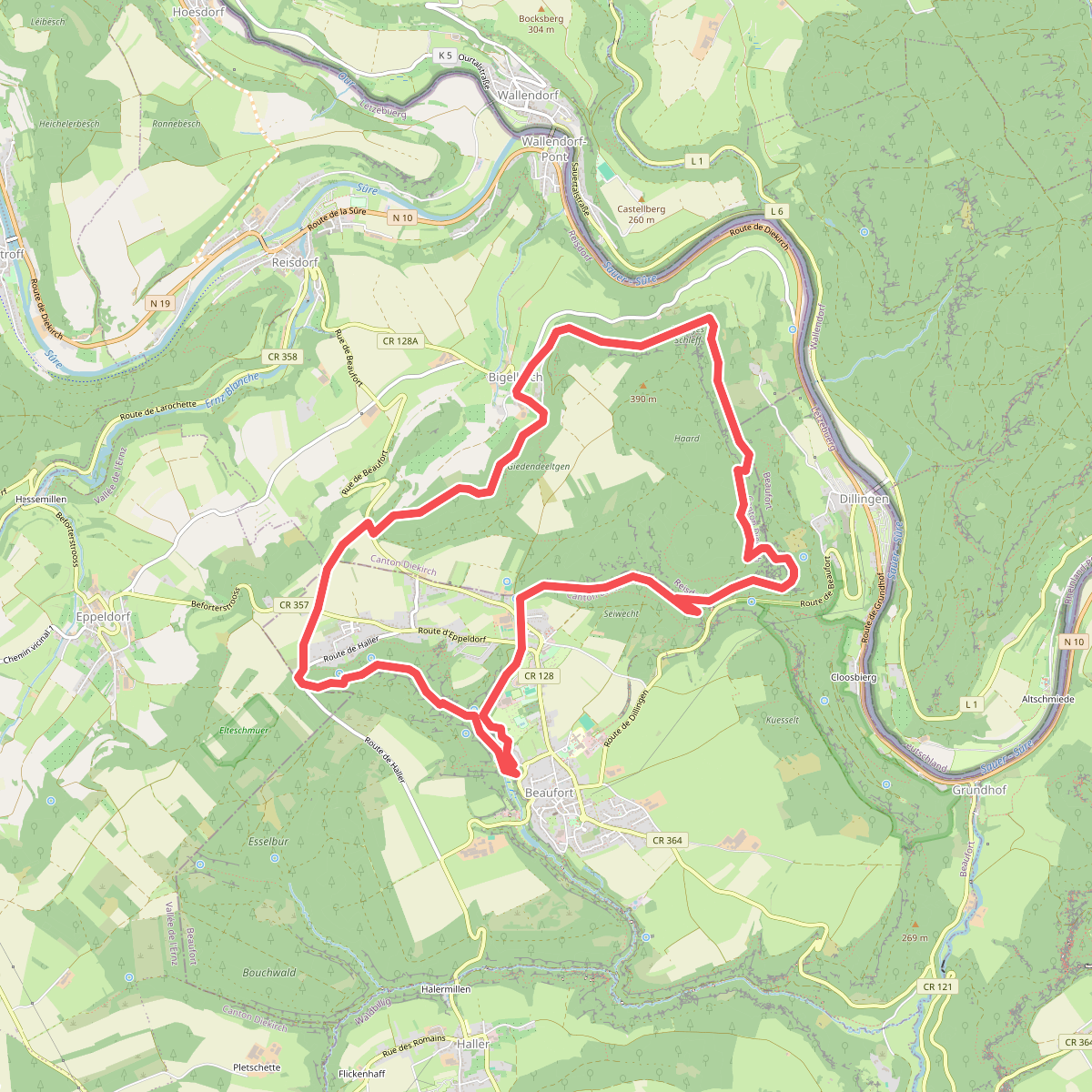 Mullerthal extra tour B