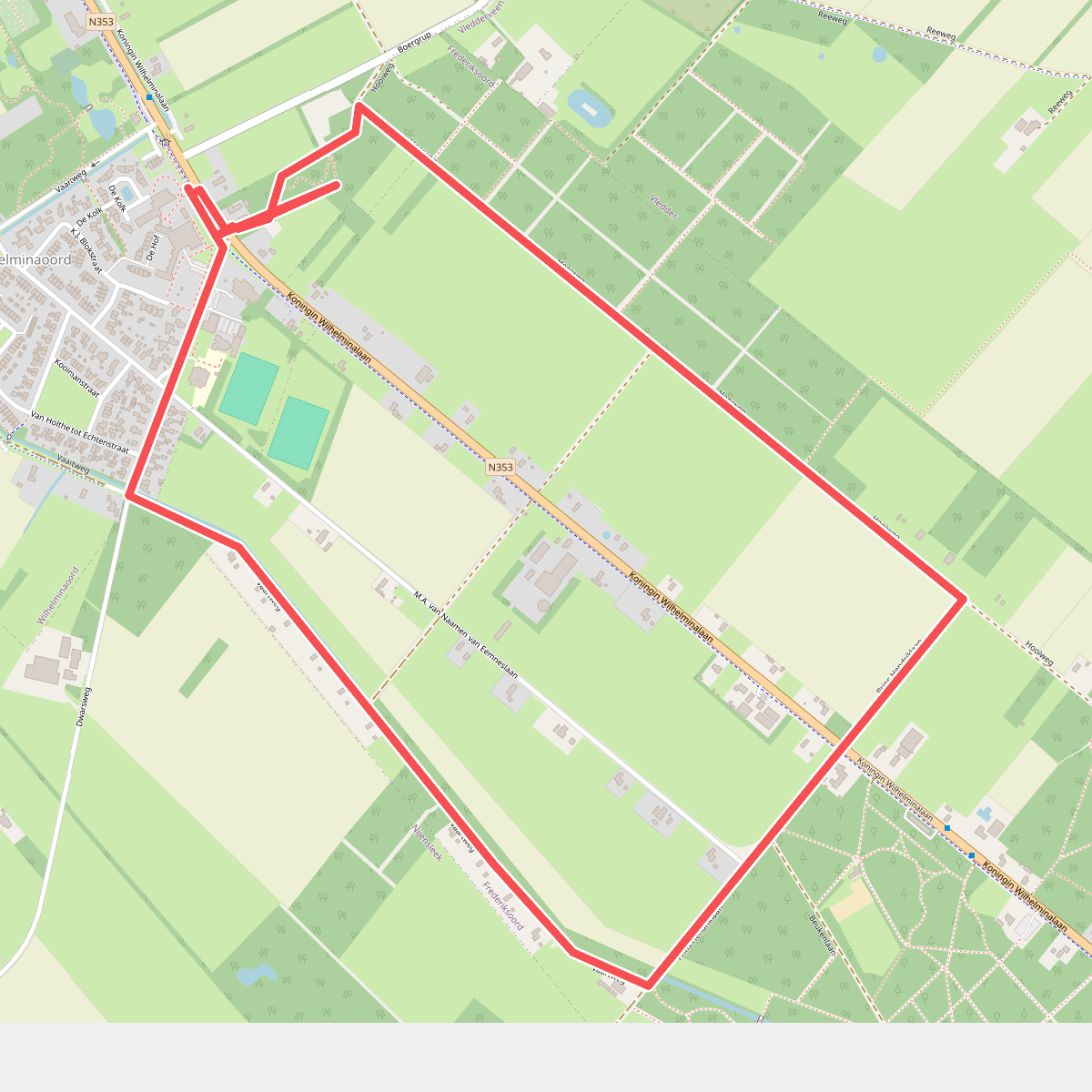 NCC wandelroute