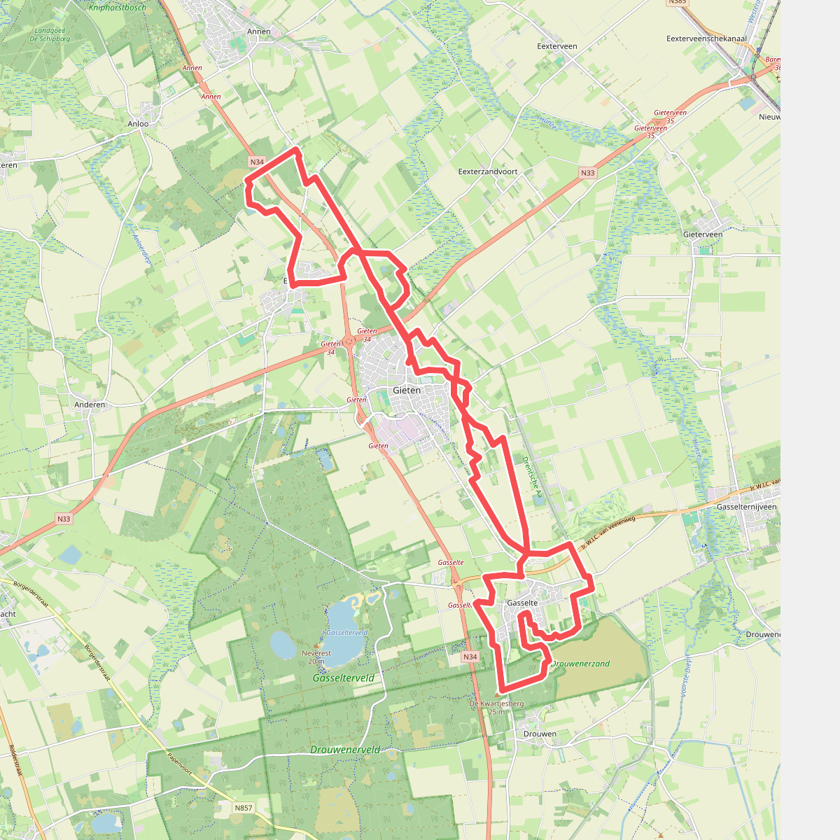 Meulendob wandelroute E 1