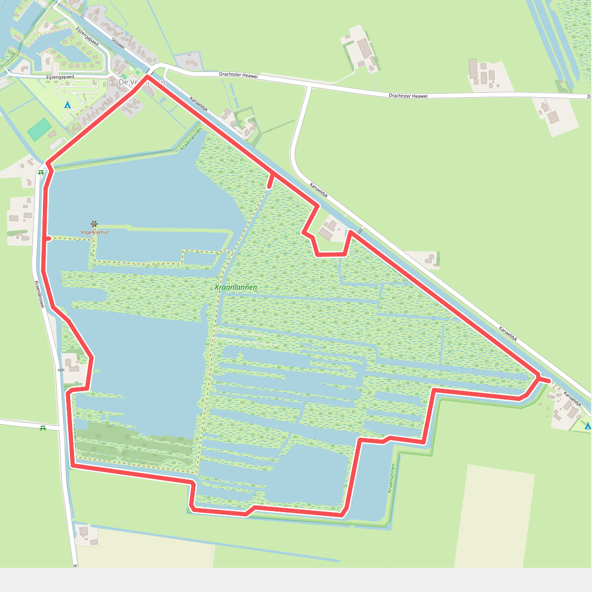 Wandeling Kraanlannen De Veenhoop