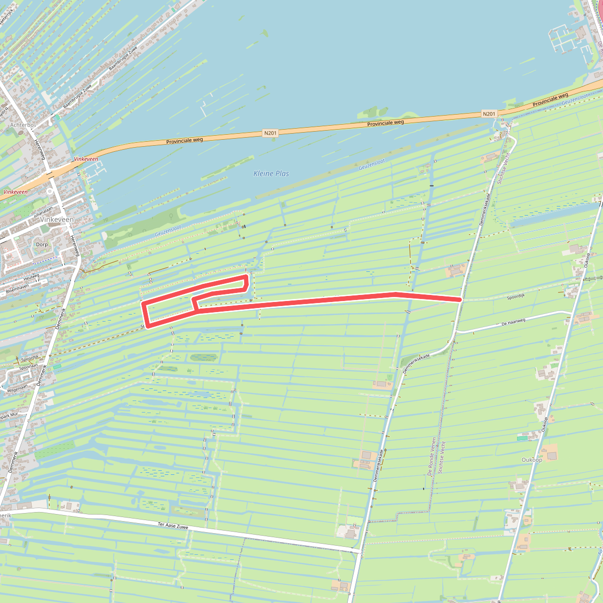 Wandelroute Polder Demmerik
