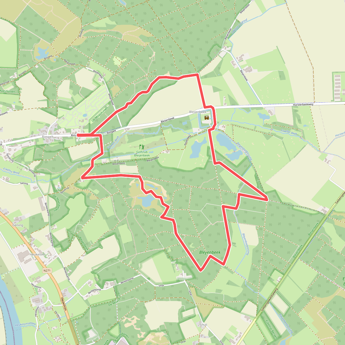Wandelroute Duvelskuul