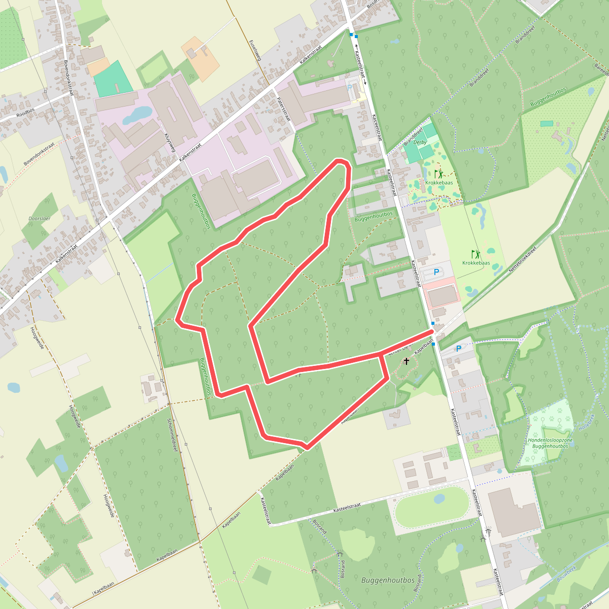 Boskapel en omgeving