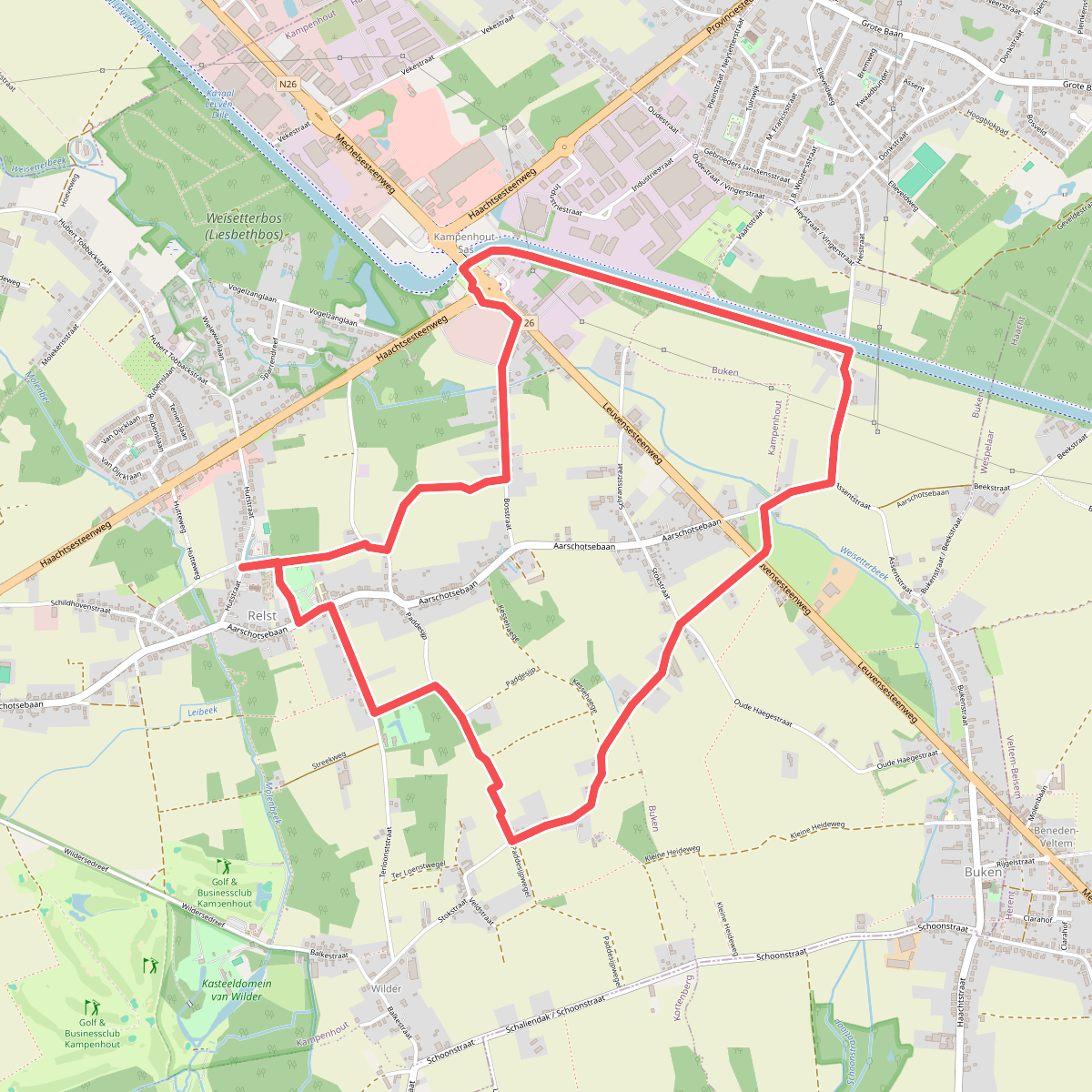 Aert van Beethoven wandelpad