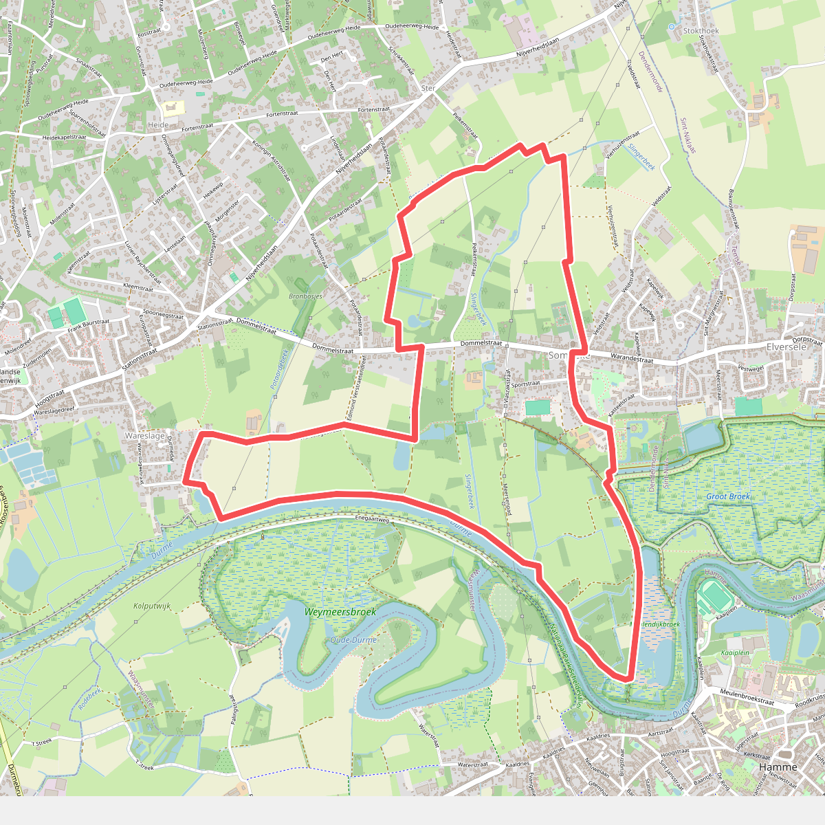 Sombeke-Oude Durmeroute lus 1