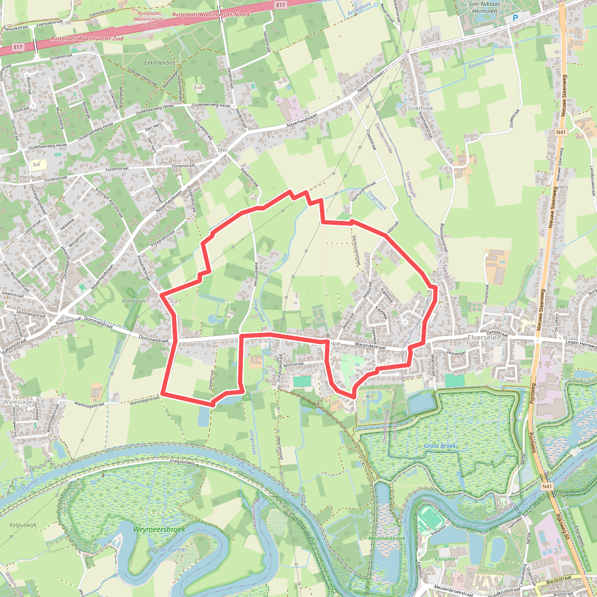 Wandelpad Edmond Verstraeten