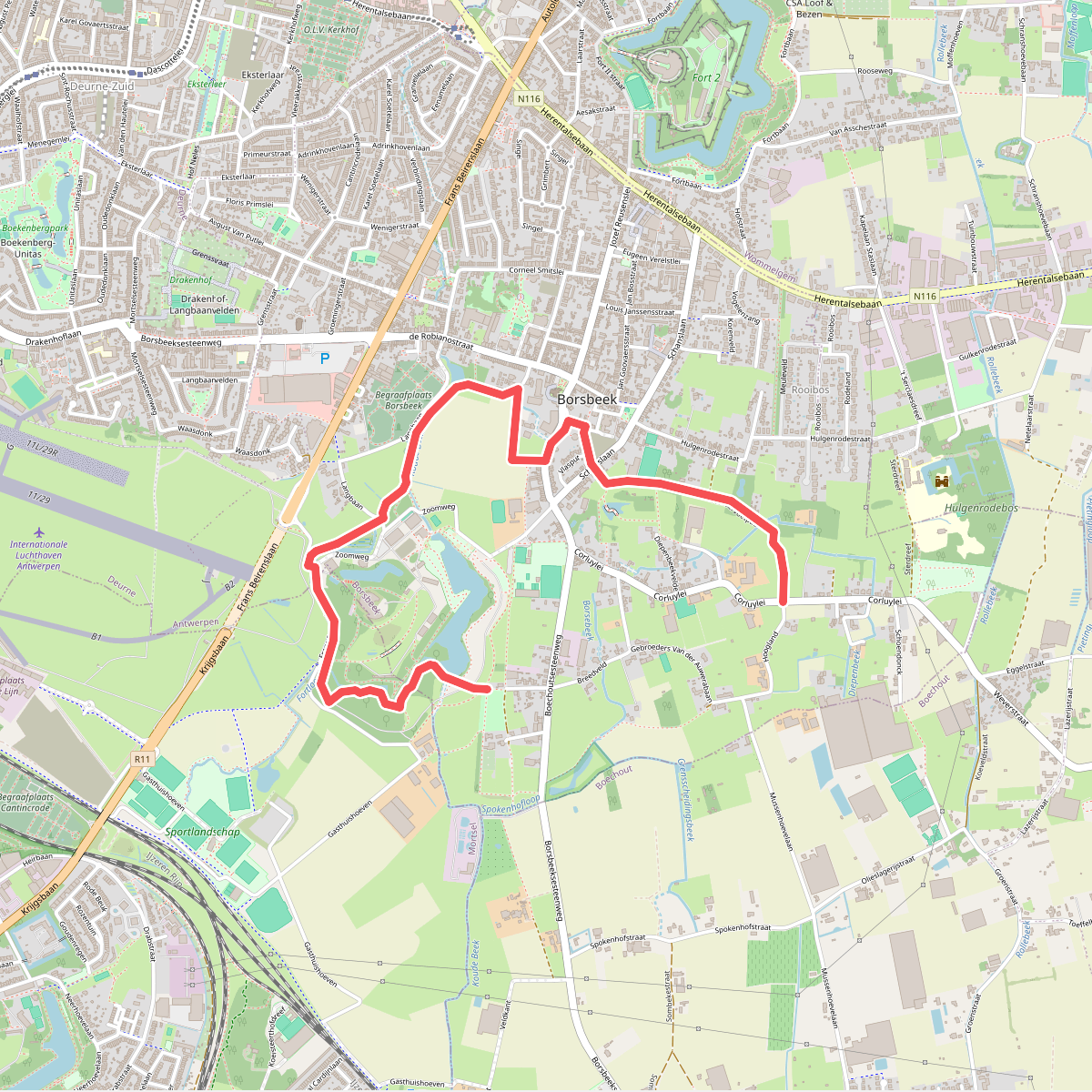 Borsbekenpad