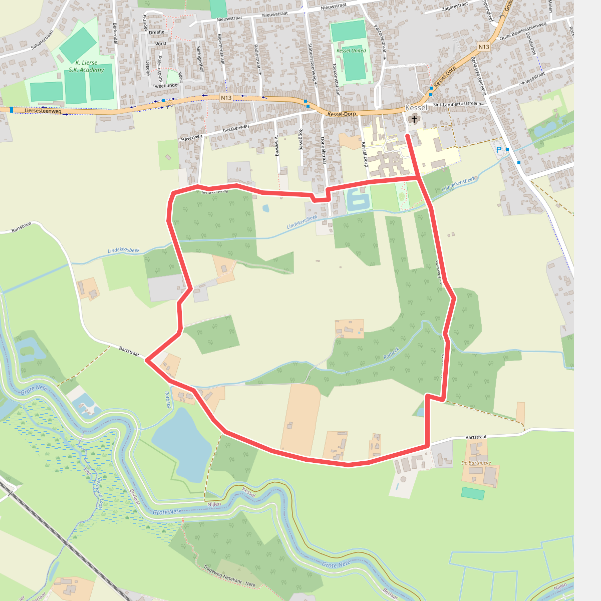 Wandeling naar "d'Elzen"