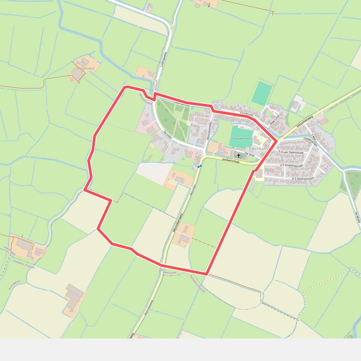 Kuierroute: Ommetje rond Achlum