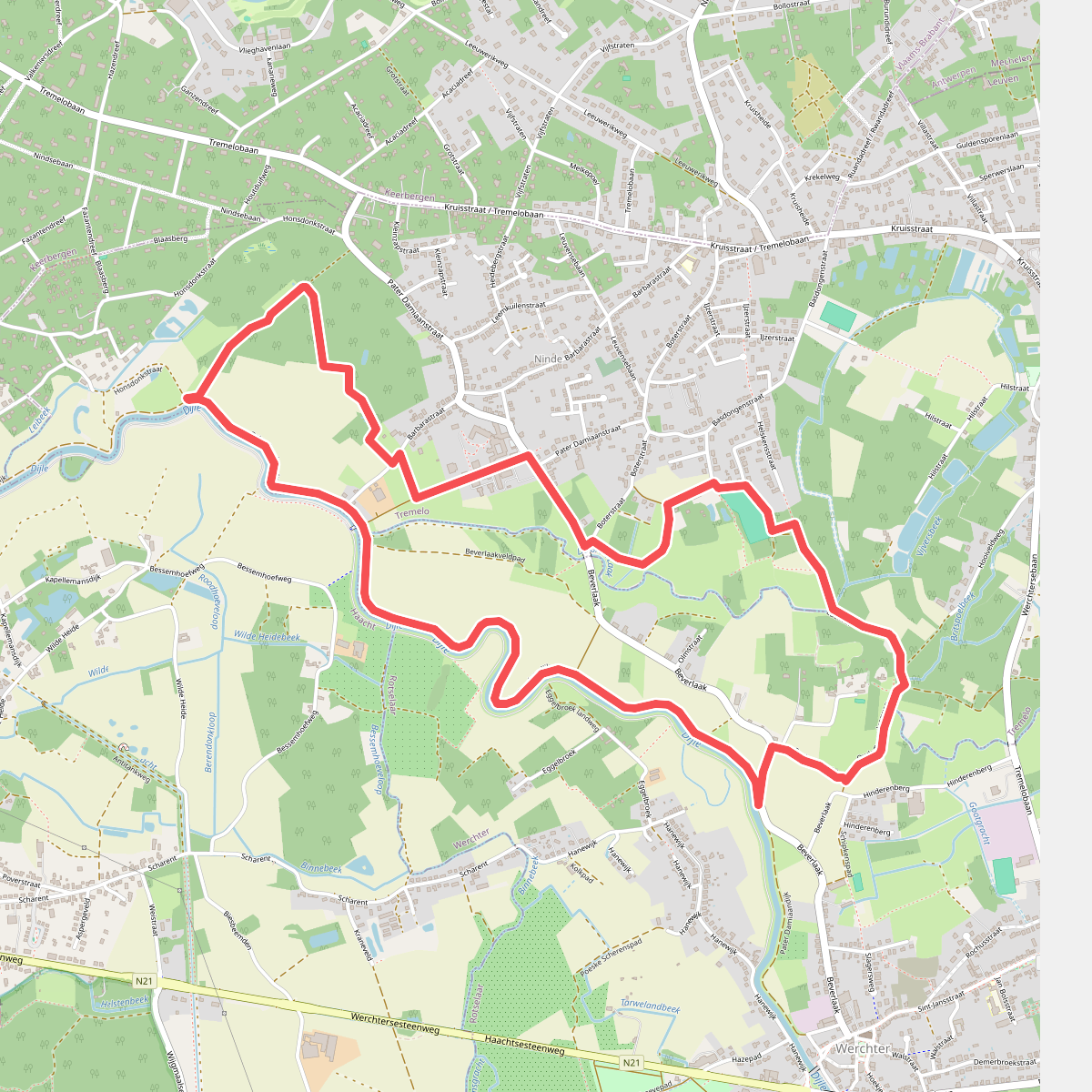 Zegbroek Groene Ruit