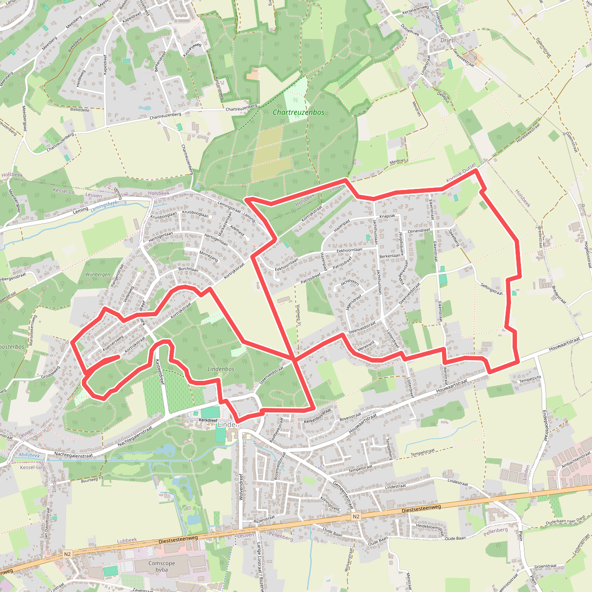 Lindenboswandelpad