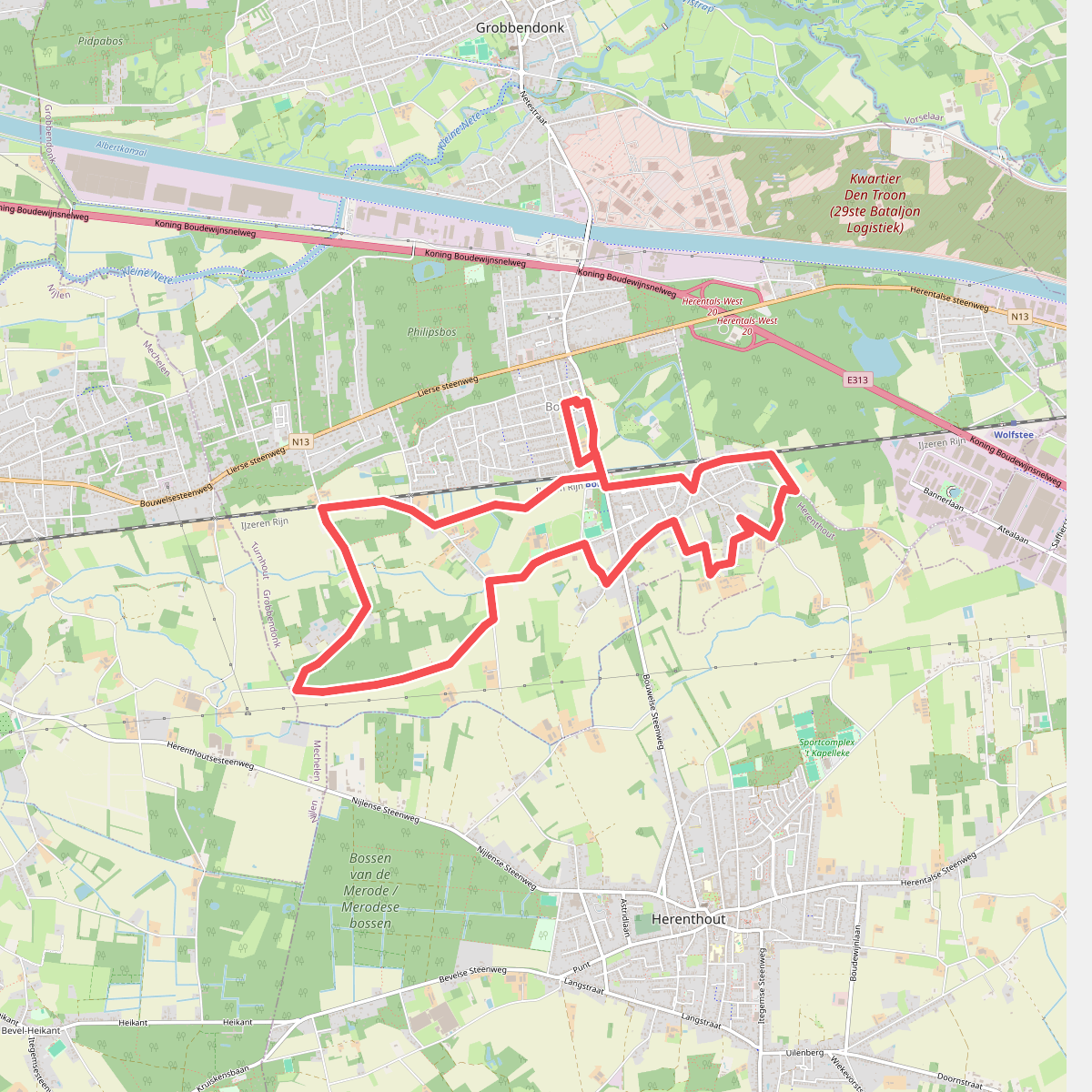 Blarendabberspad (groene lus)