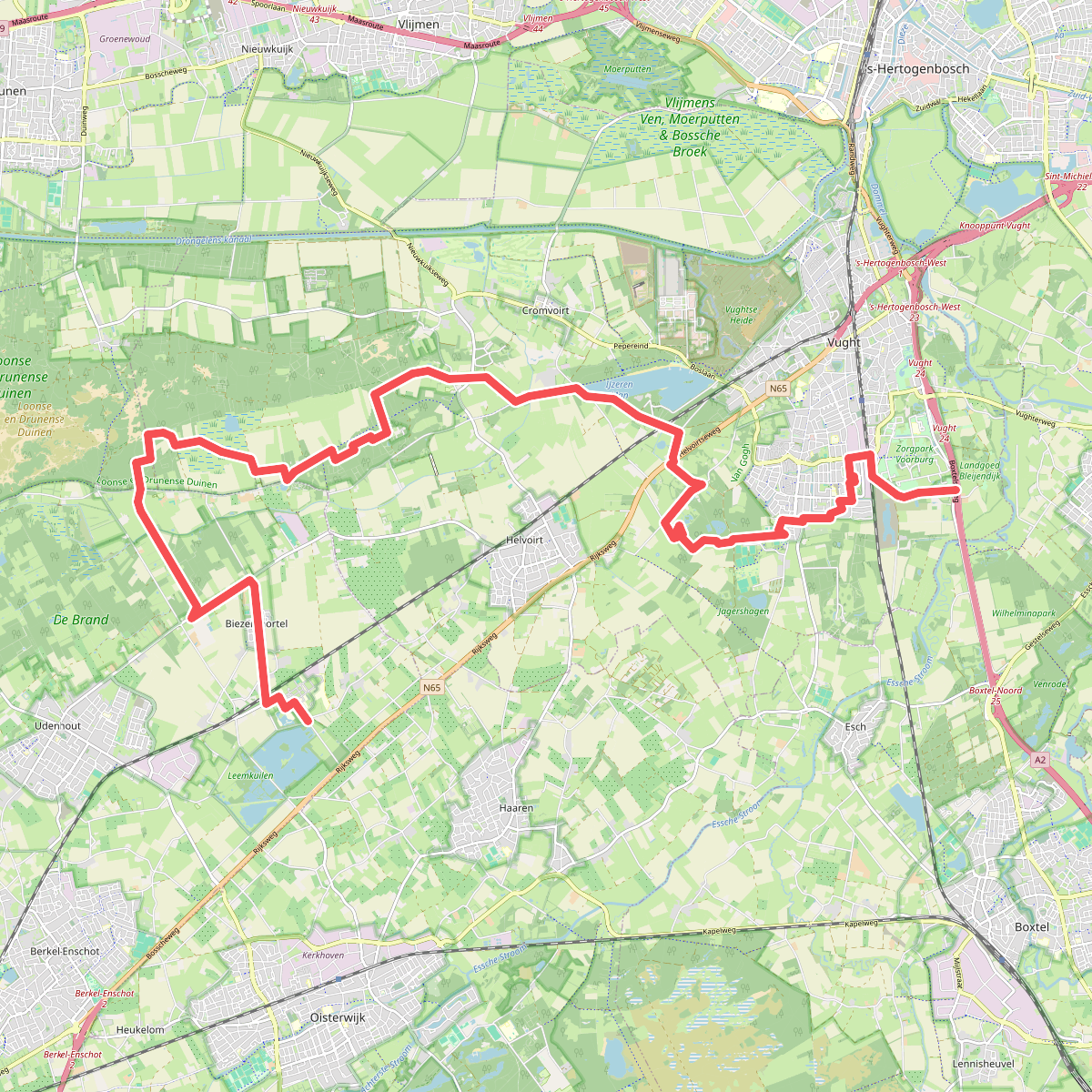 Biezenmortel - Vught · Ons Kloosterpad etappe 14