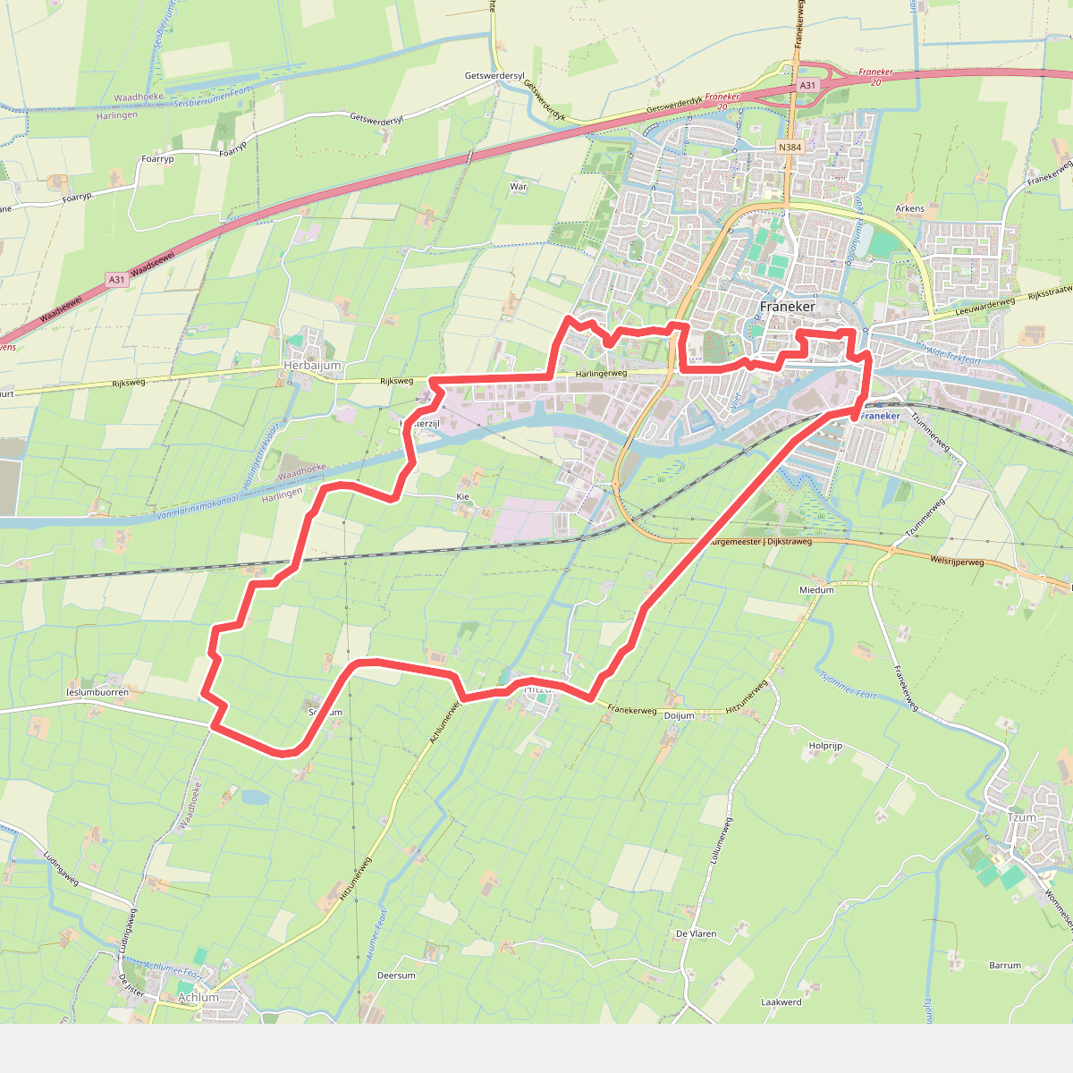 Franeker en de bevrijding | Liberation route
