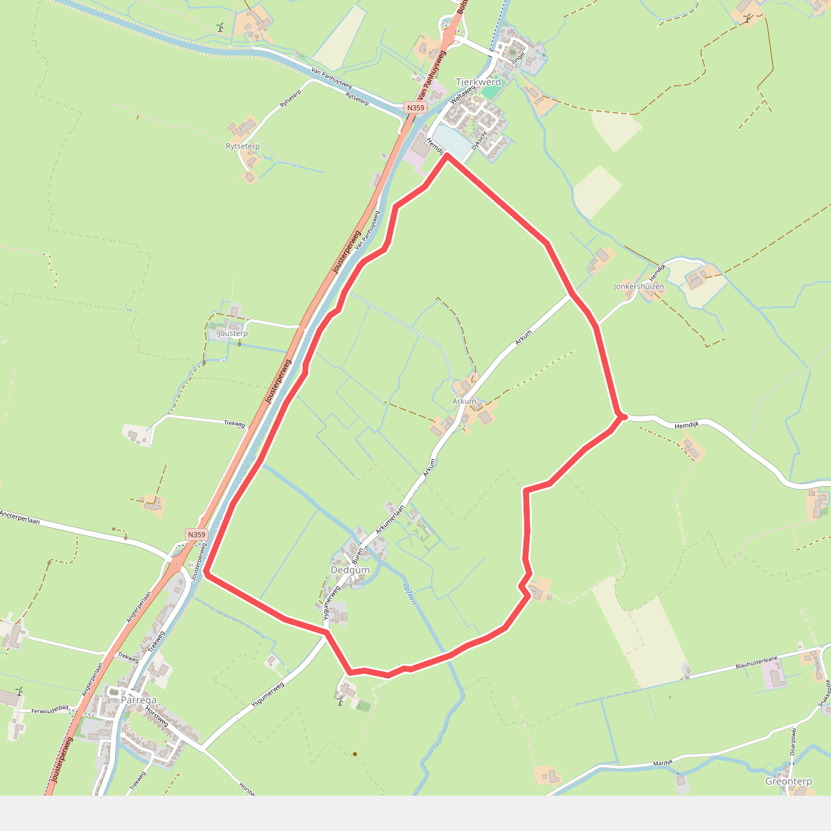 Kuiertocht Tjerkwerd