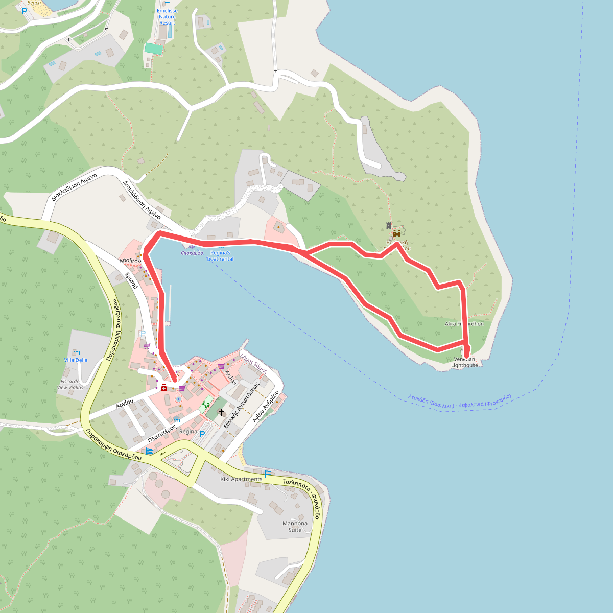Route7 Fiskardo Lighthouse