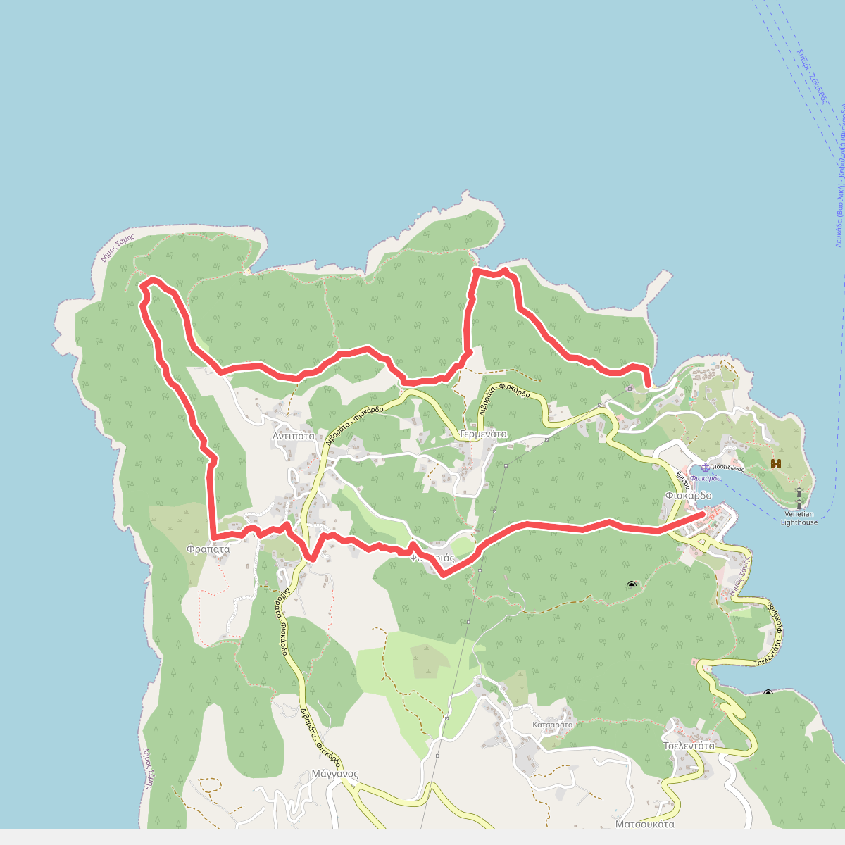 Route8 Fiskardo Battaria