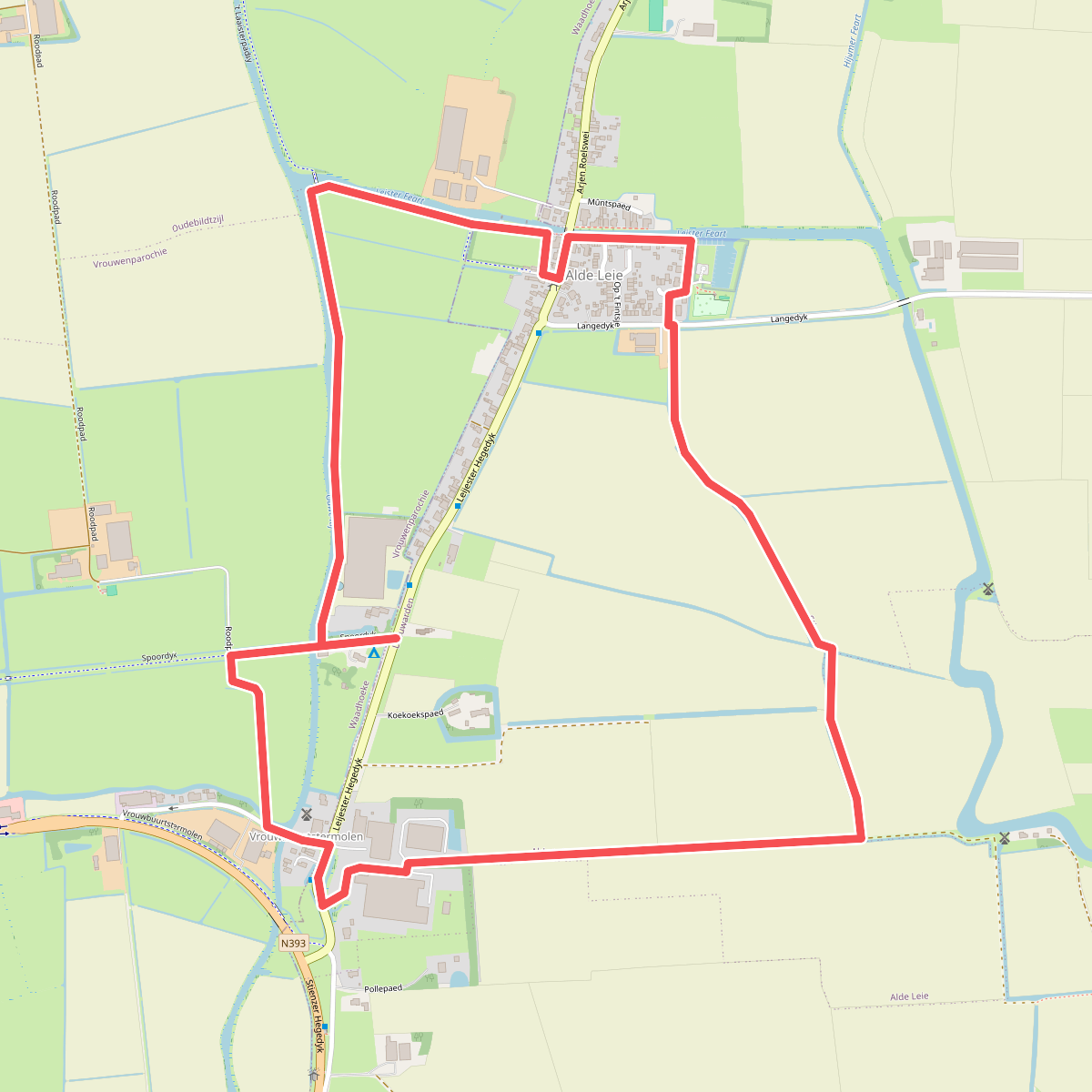 Kuierpad Oude Leije