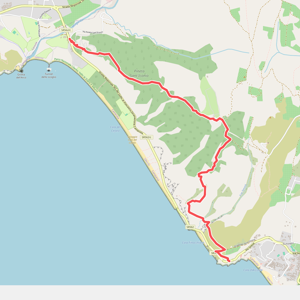 Sentiero di San Cono