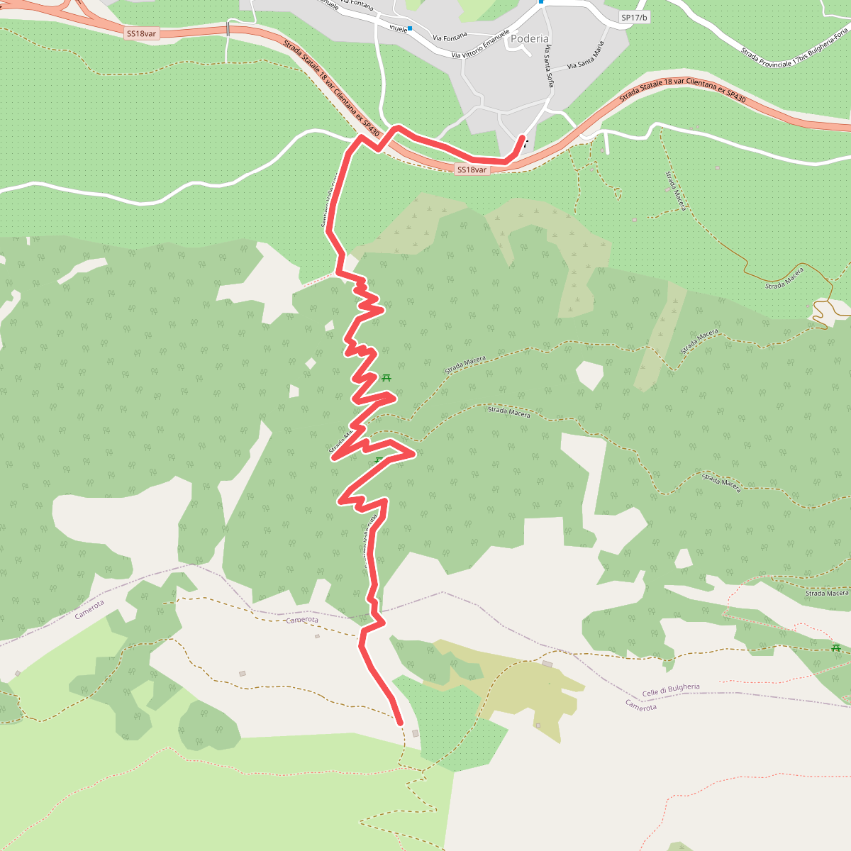 Sentiero Valle Cupa