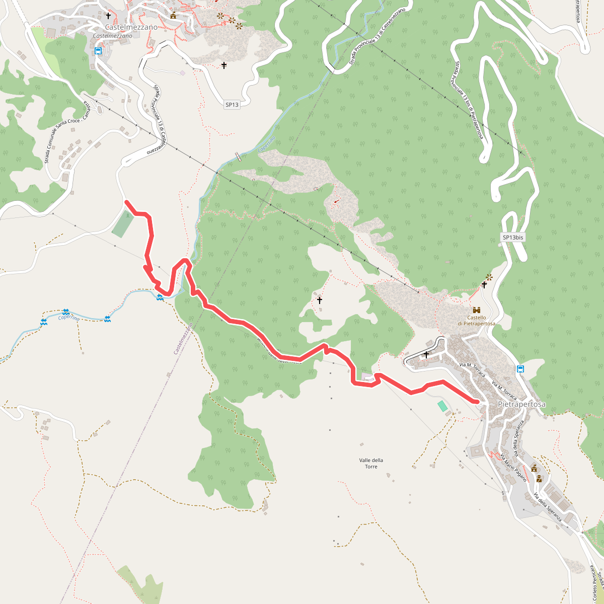 Percorso delle 7 pietre