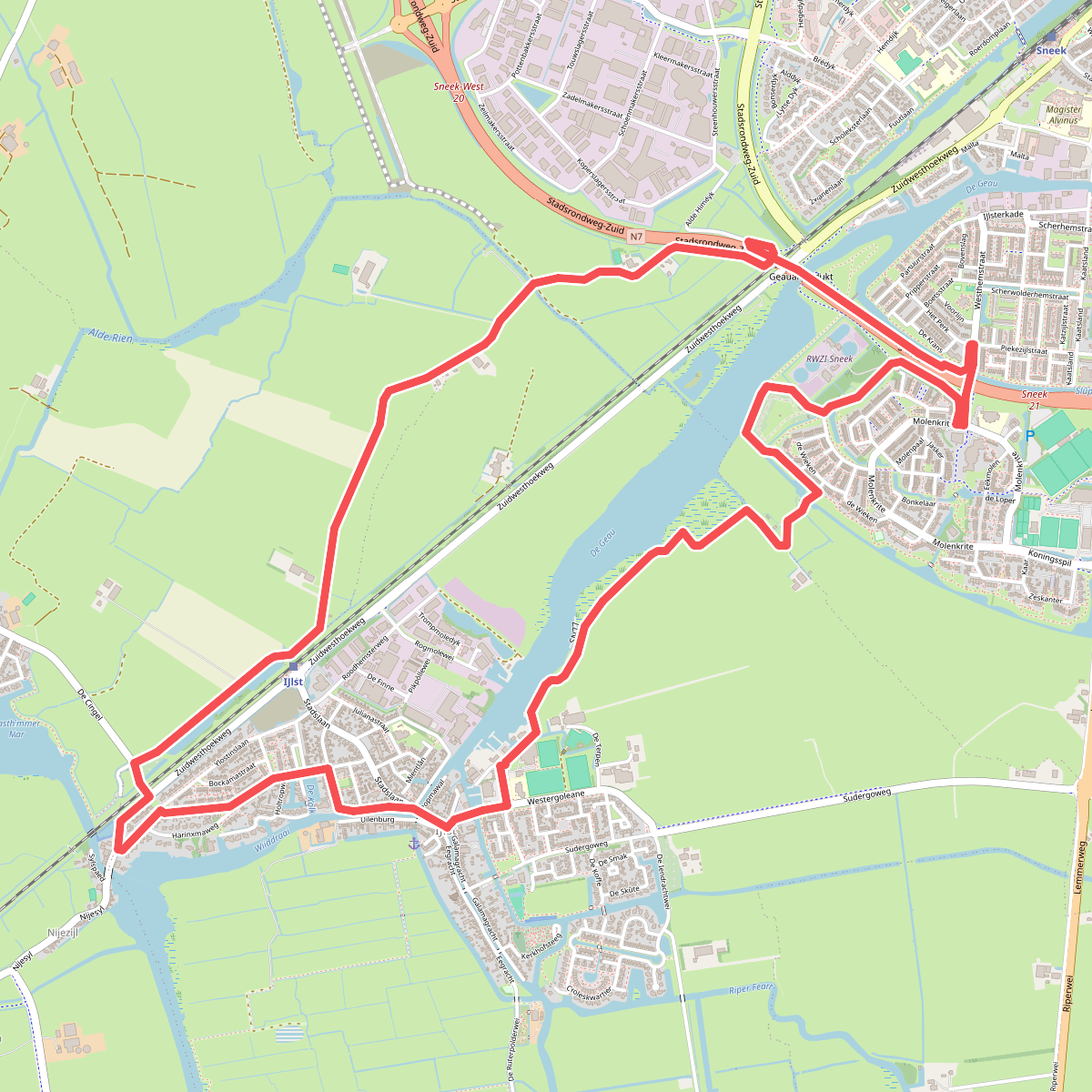 Kuiertocht IJlst