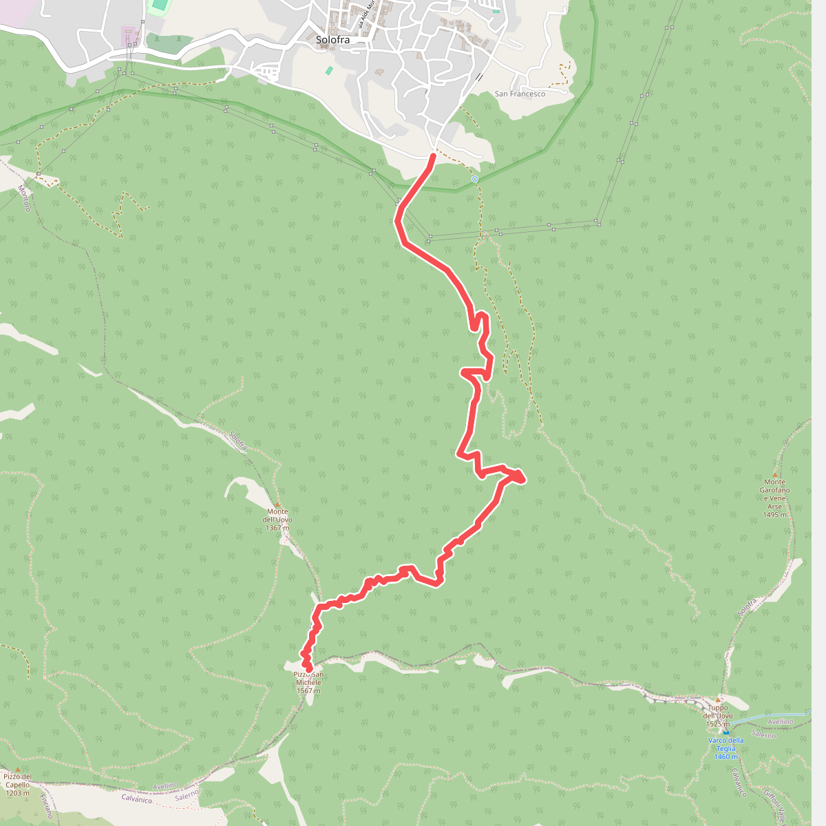 Sentiero della scorza