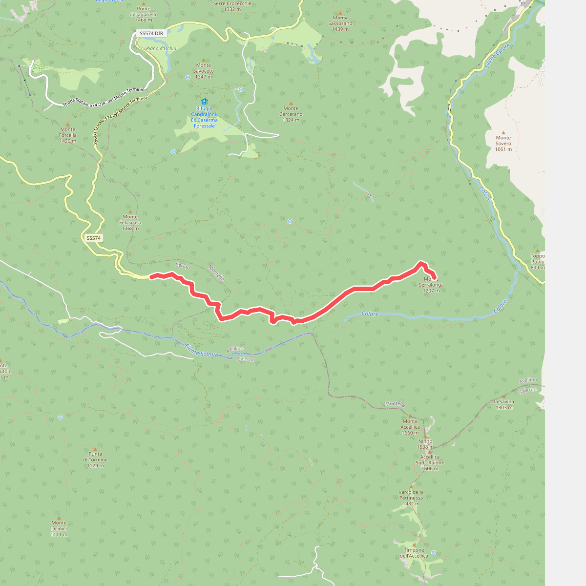 Tra le due valli del Sabato e del Calore