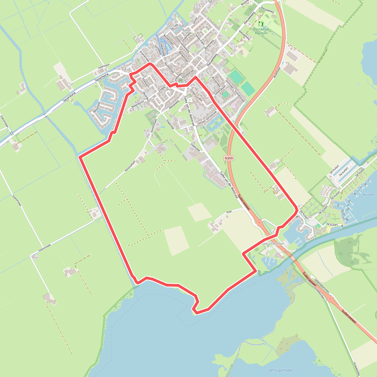 Kuiertocht Koudum