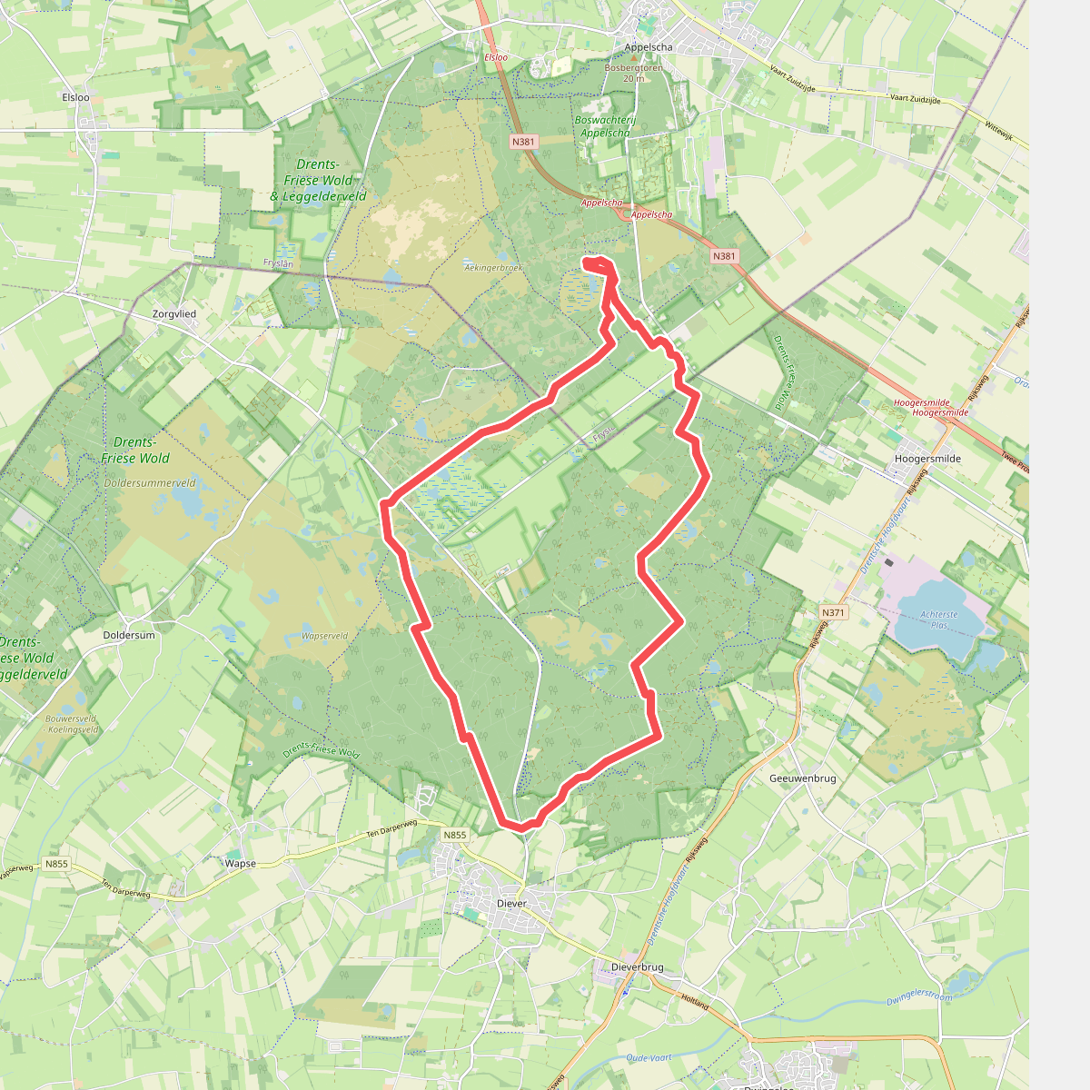 Drents friese wold