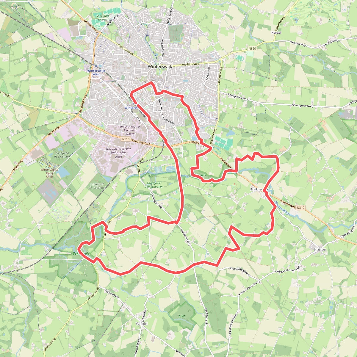 Winterswijk, Bekendelle en Buskersbos