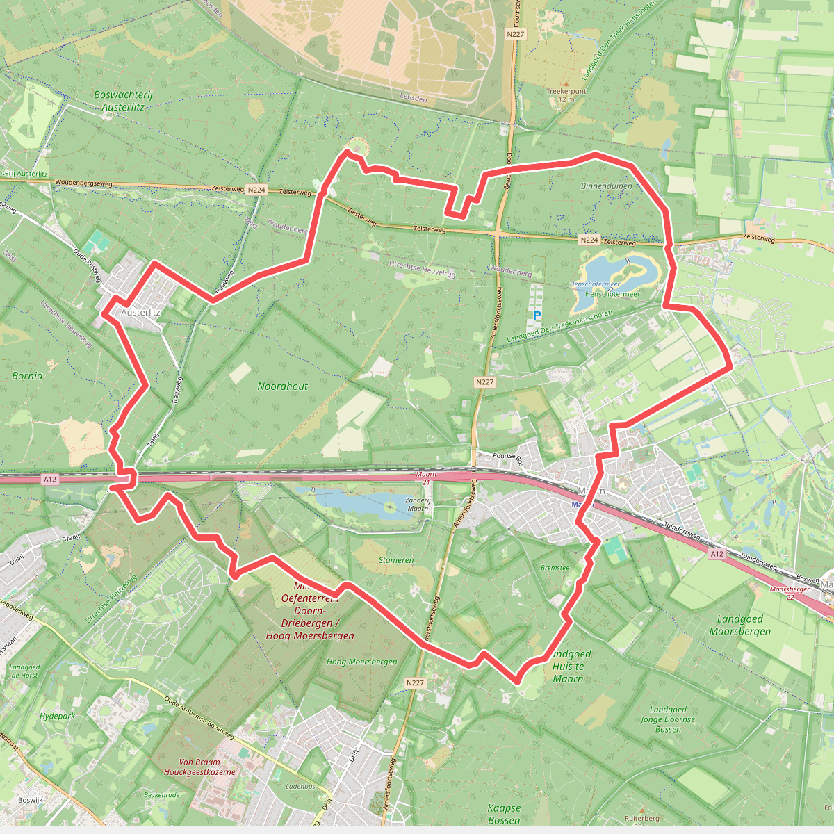 Rondwandeling Maarn en Austerlitz