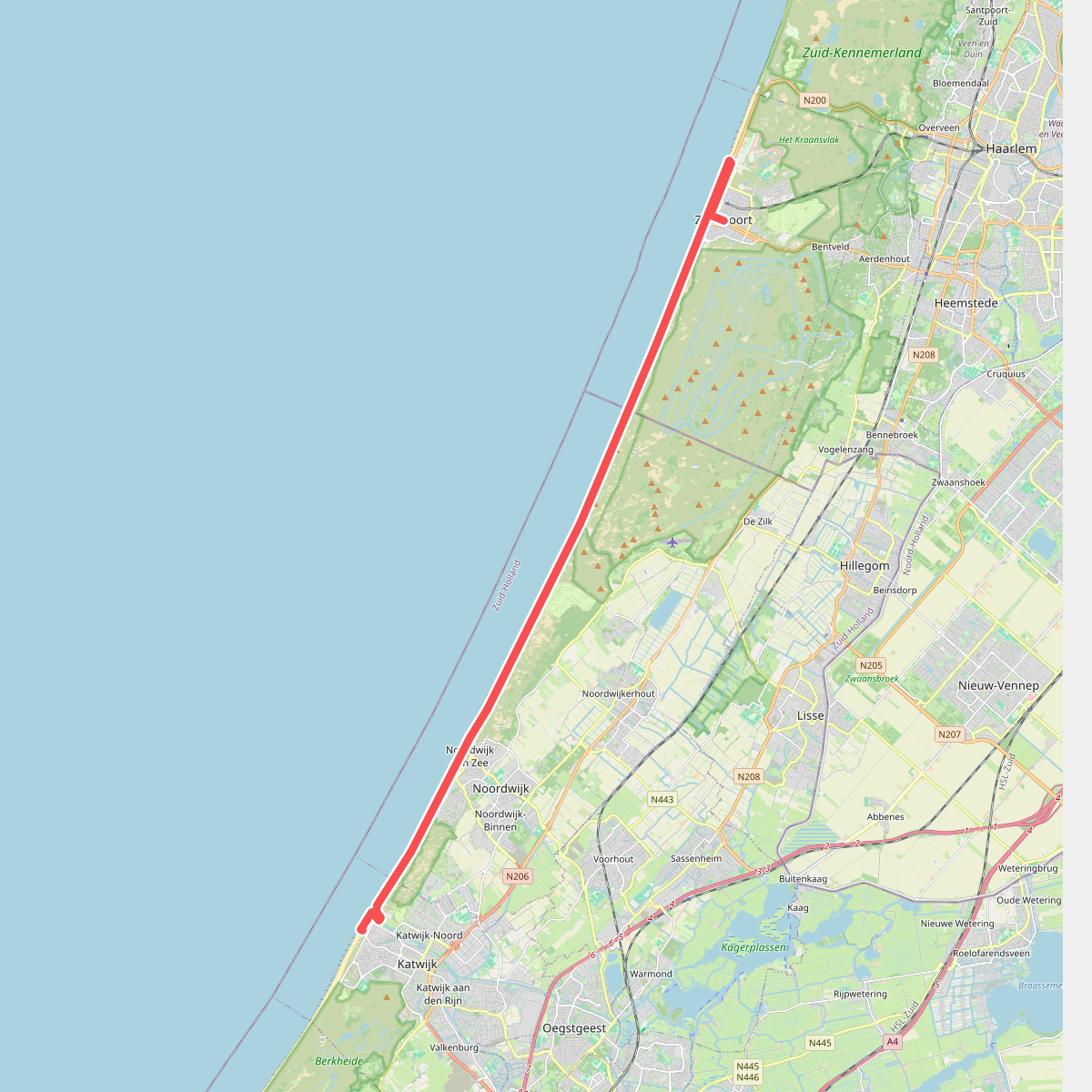 25 km 11-strandentocht