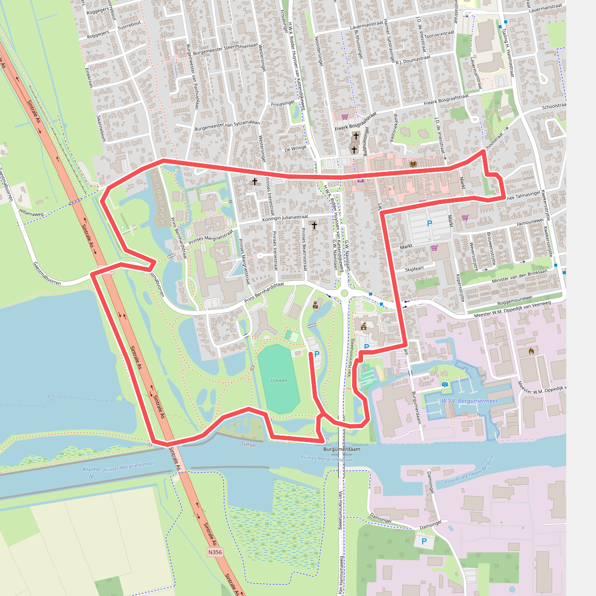 Wandeling rond Burgum