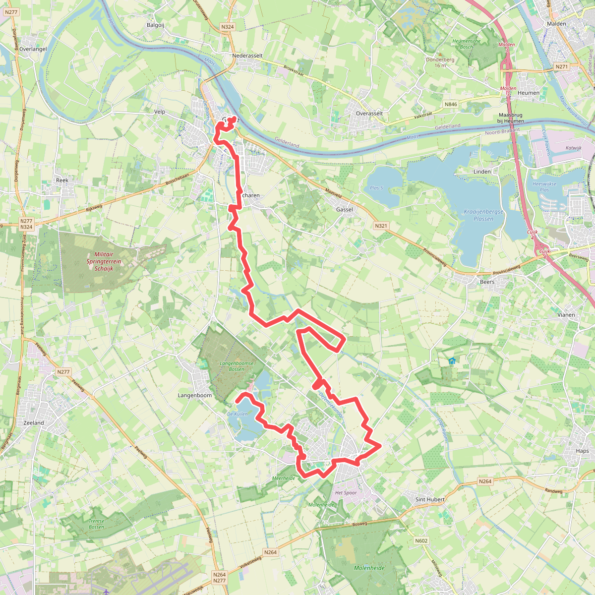 Land van Cuijkpad etappe 6