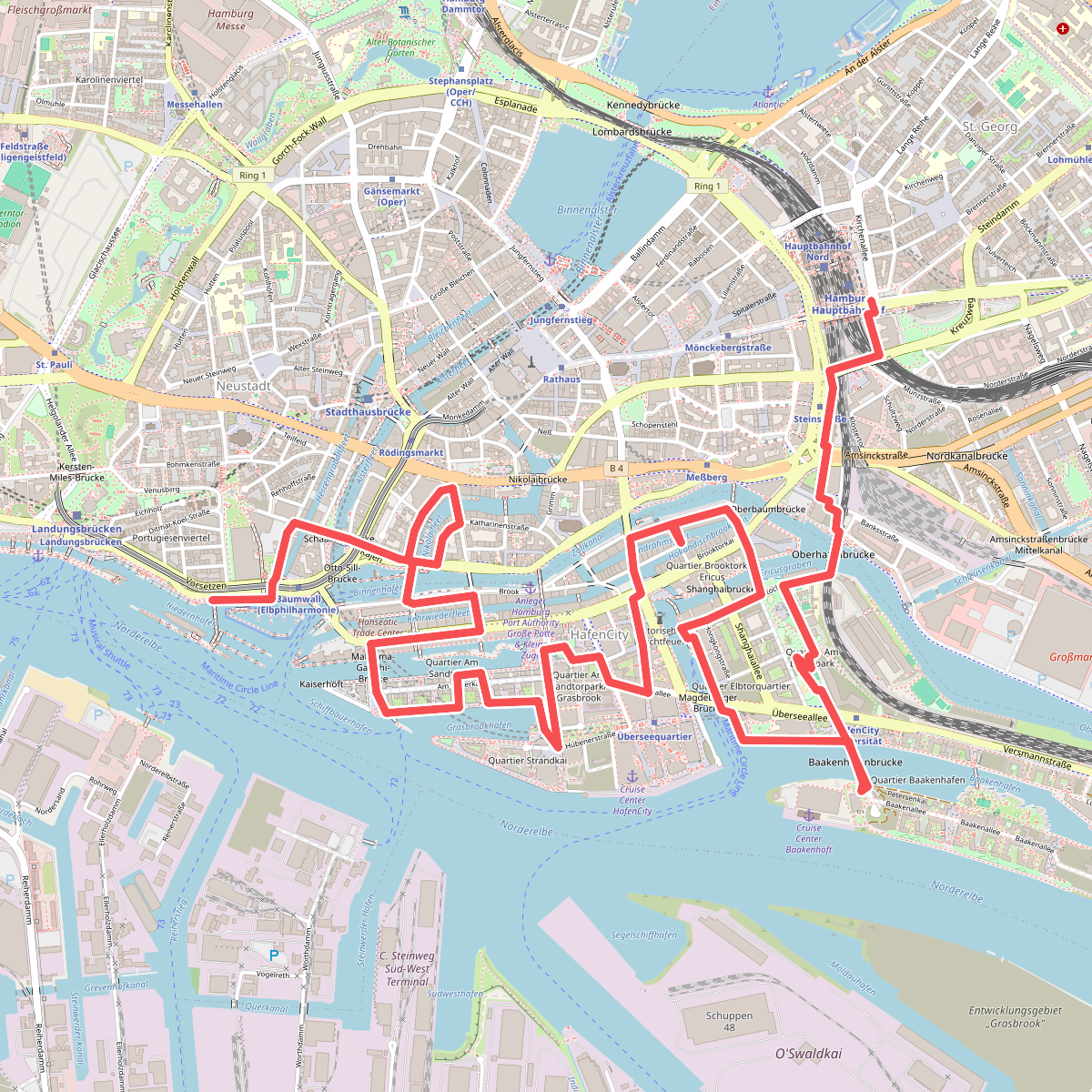 Hamburg HafenCity & Speicherstadt