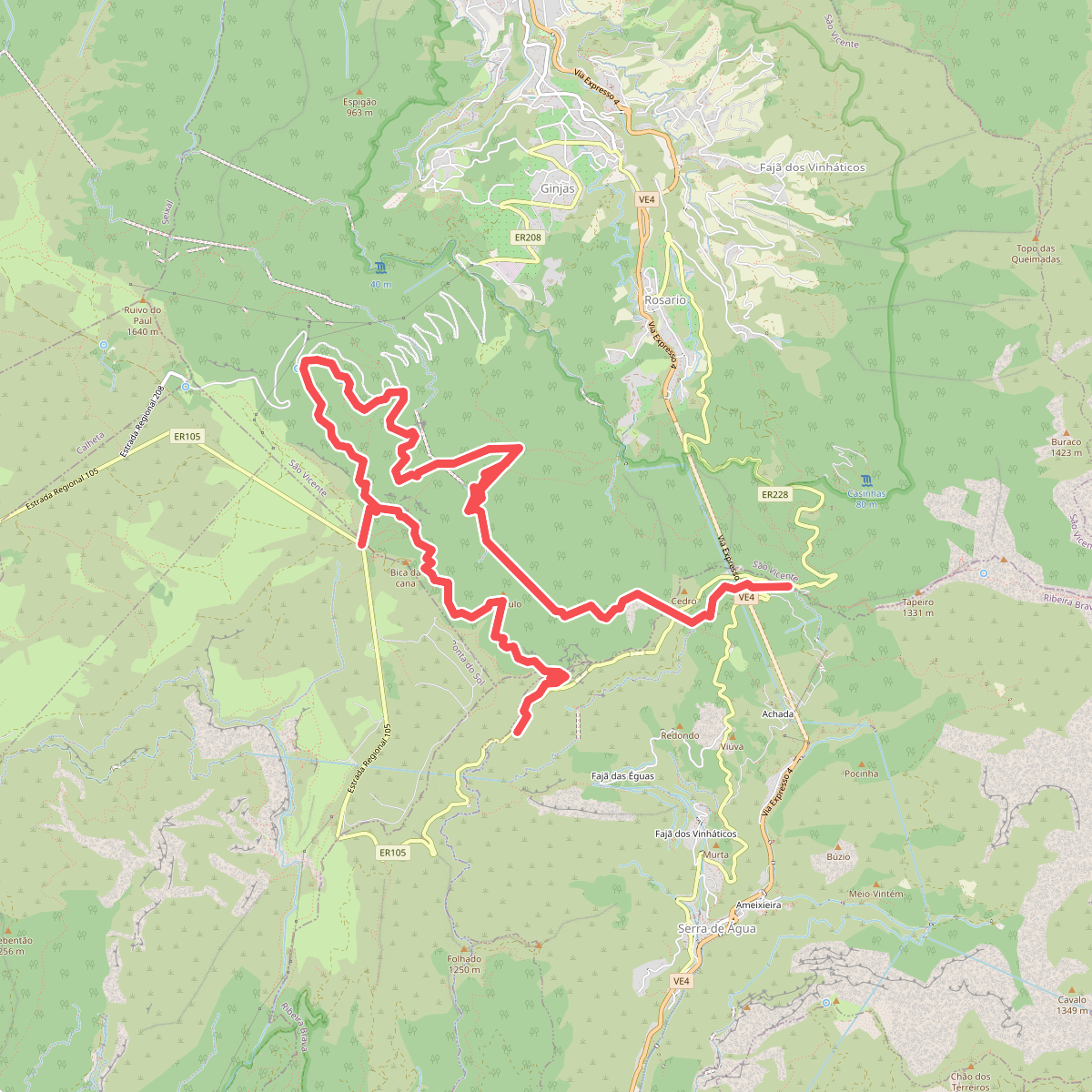 PR 17 - Caminho do Pináculo e Folhadal