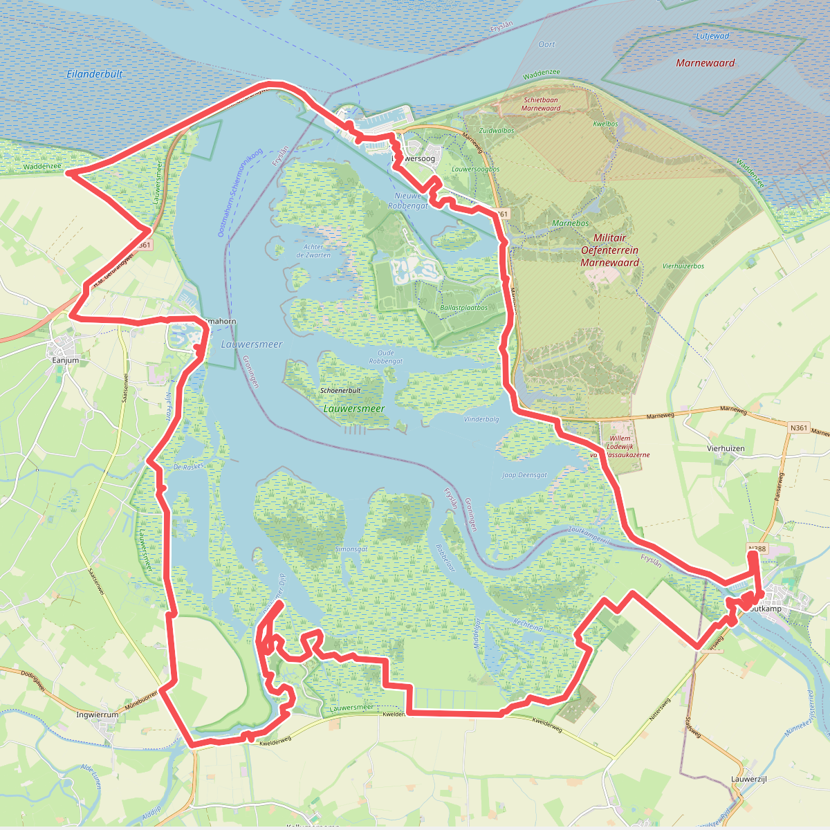 Rondje Lauwersmeer