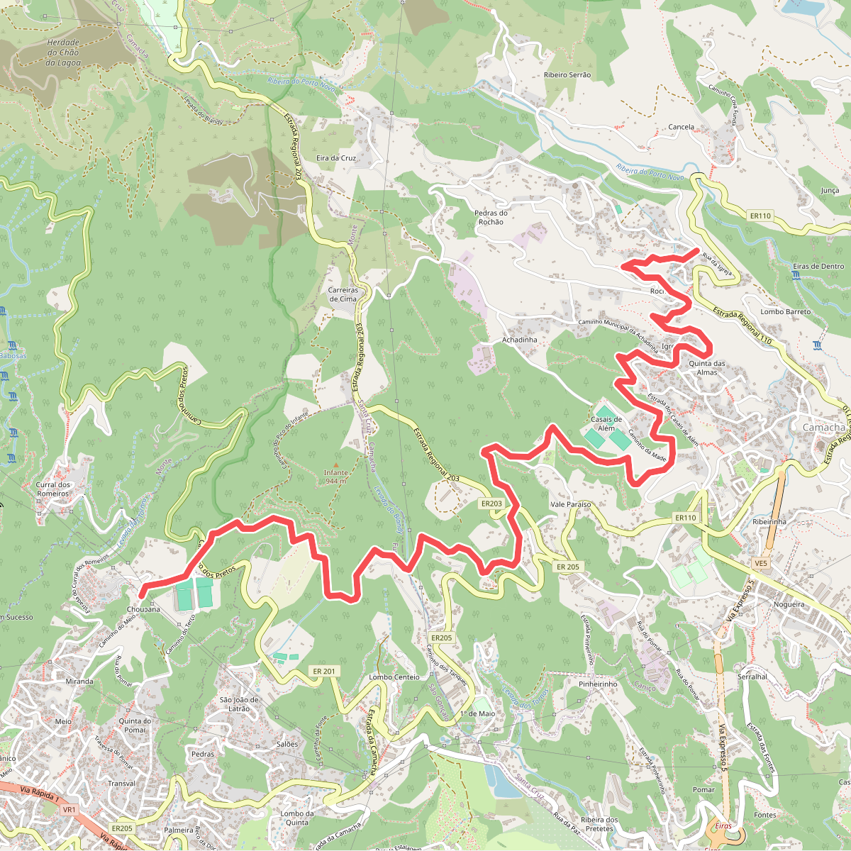 Levada da Serra do Faial