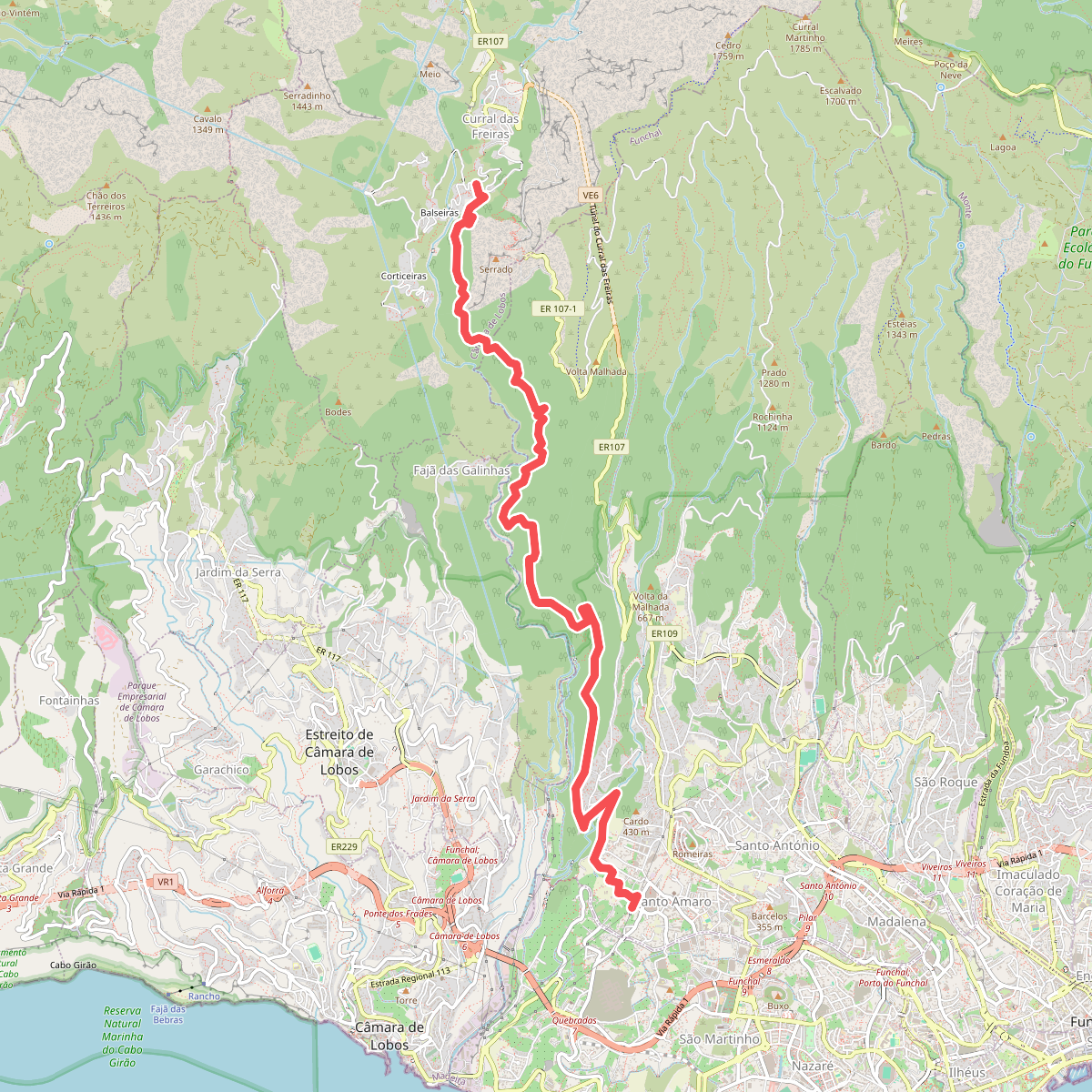 Levada do Curral