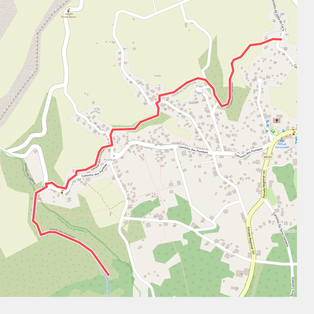 Levada dos Pombais