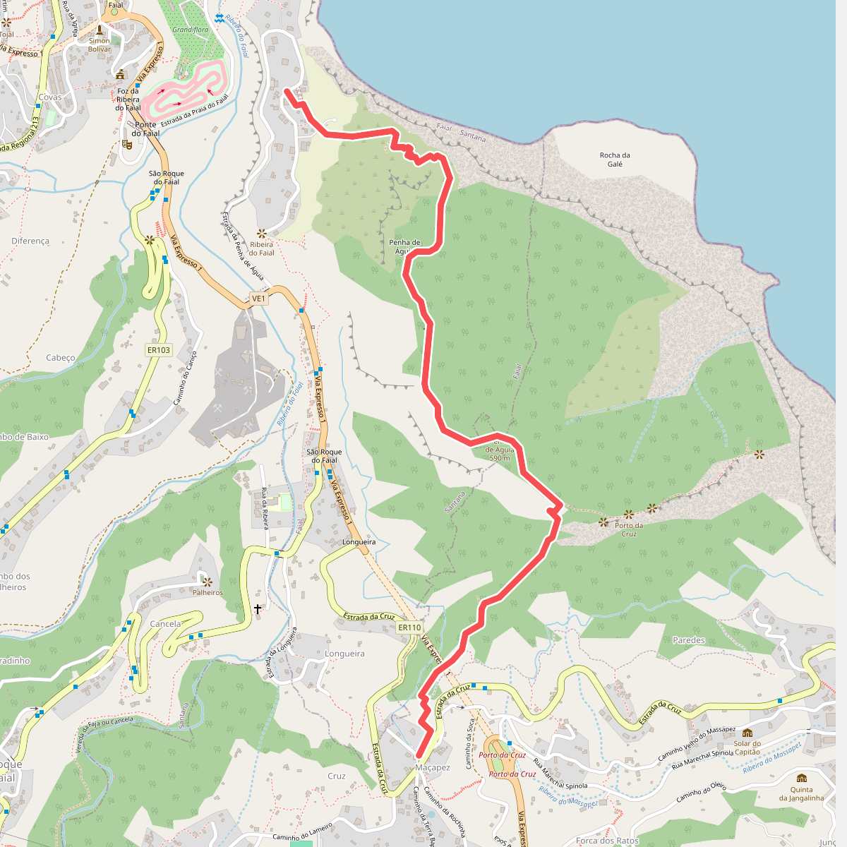 Vereda da Penha D'Águia ao Faial